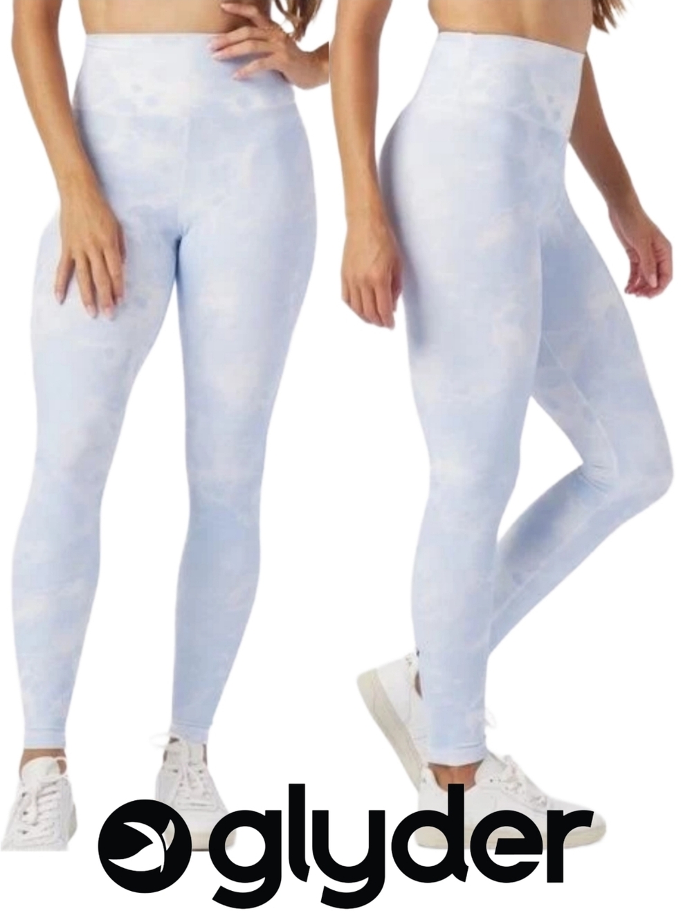 Glyder Sultry Blue Tie-Dye Leggings